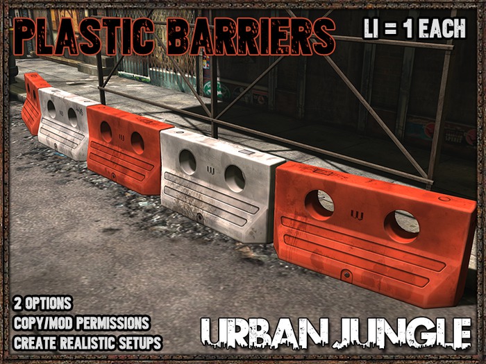 PLASTIC BARRIERS - URBAN JUNGLE