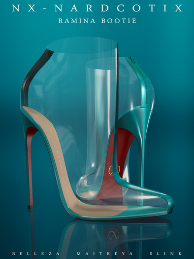 NX-Nardcotix Ramina Bootie Teal