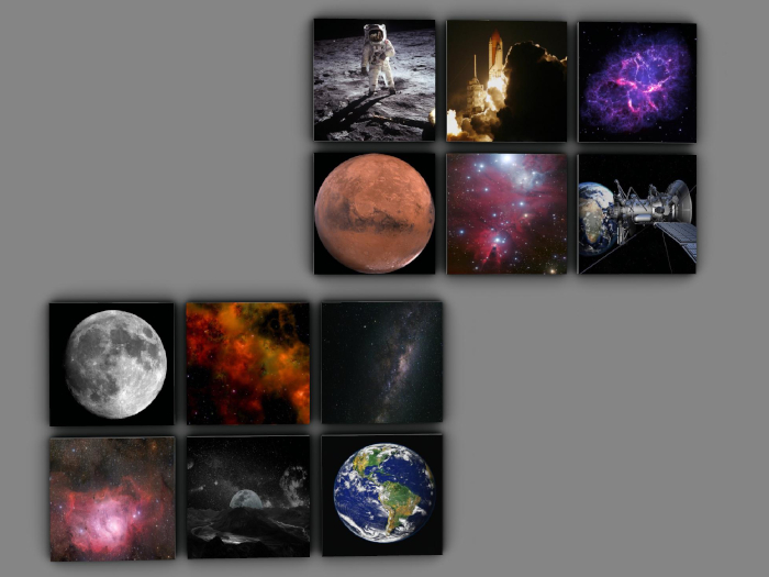 Mesh Space Panel Art 2