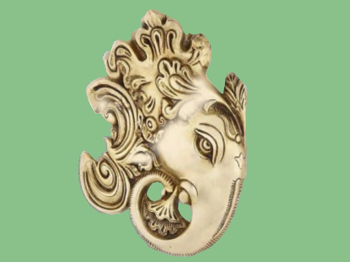 HANGING HOME 3D WALL DECAL DECOR "Hand Made Indian Hindu God Ganesha" Art Design House Furnishing copy/mod ON 1 PRIM