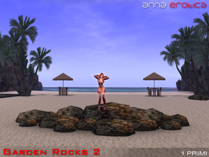 Anna Erotica - ONE Prim Garden Rocks 2! (box)