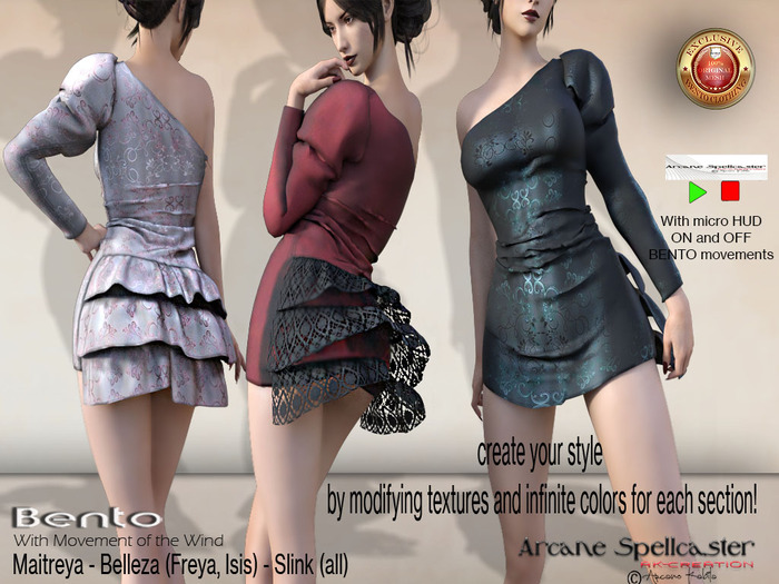 bag Dress Nana BENTO *Arcane Spellcaster*