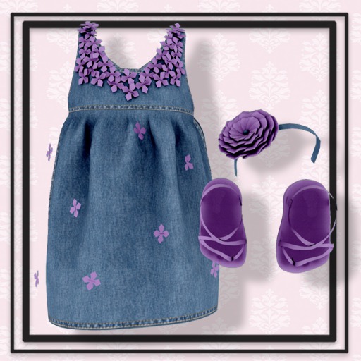 !! RU !! Denim Rain Violet
