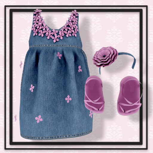 !! RU !! Denim Rain Pink