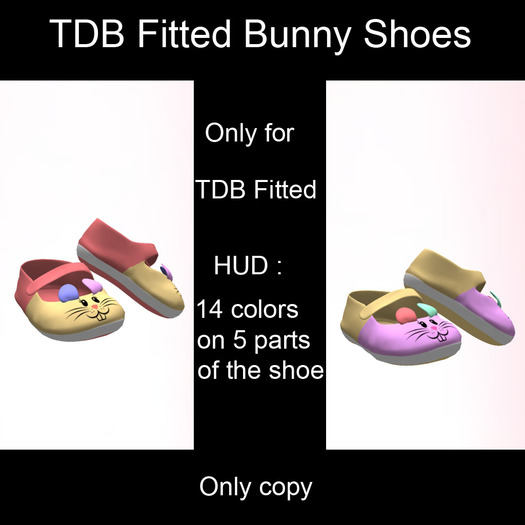 TDB Fitted Bunny Shoes