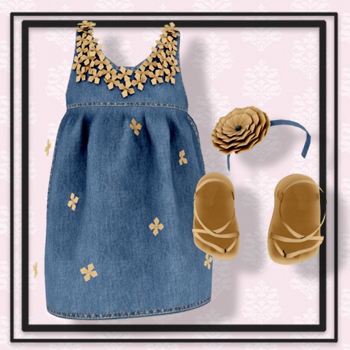 !! RU !! Denim Rain Orange