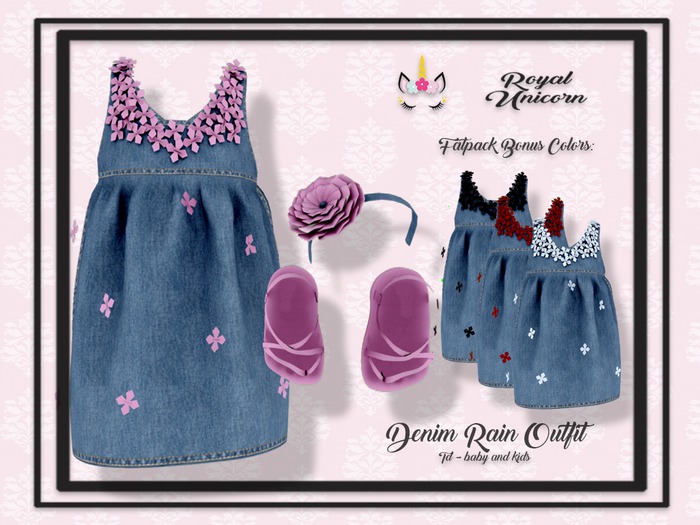 !! RU !! Denim Rain Fatpack