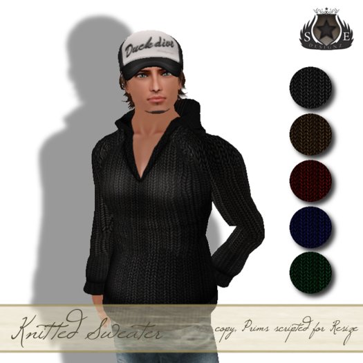 [SE*Designz] Knitted Sweater - FATPACK