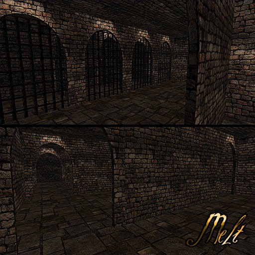 {Melt} 19 Prim Dungeon Skybox