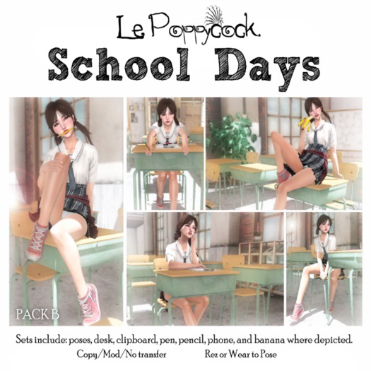 Le Poppycock *School Days* B