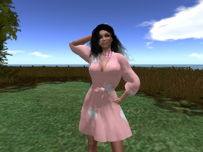 Maitreya Bathrobe-Hearts