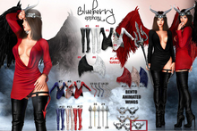 #21 Blueberry - Lillith - Head Dress - Common - #1  *M*