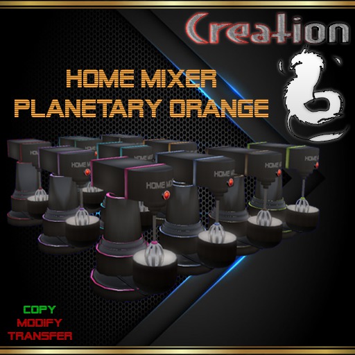 Home Mixer Planetary Orange