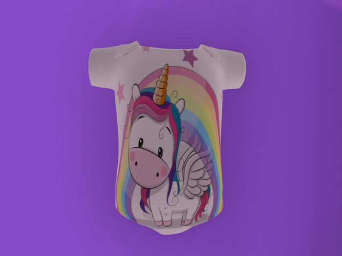 bebe unicorn rainbow 1