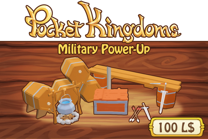 PocketKingdoms - Power-Up - [Military Strength] - Boxed