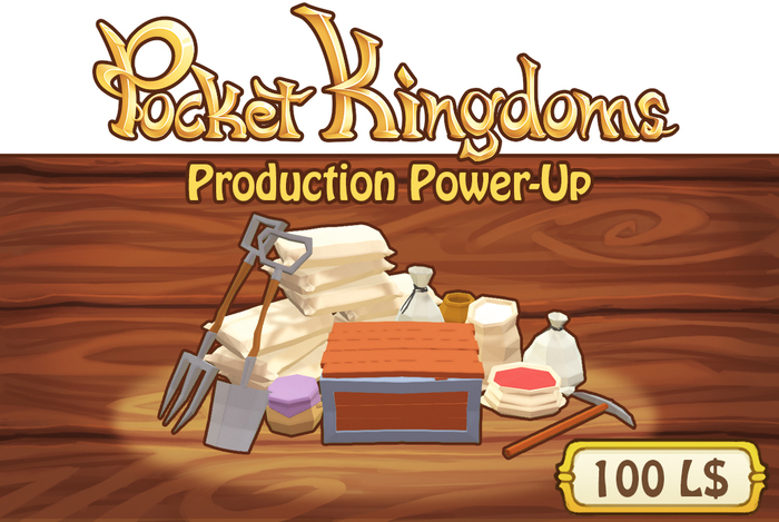 PocketKingdoms - Power-Up - [Production Boost] - Boxed