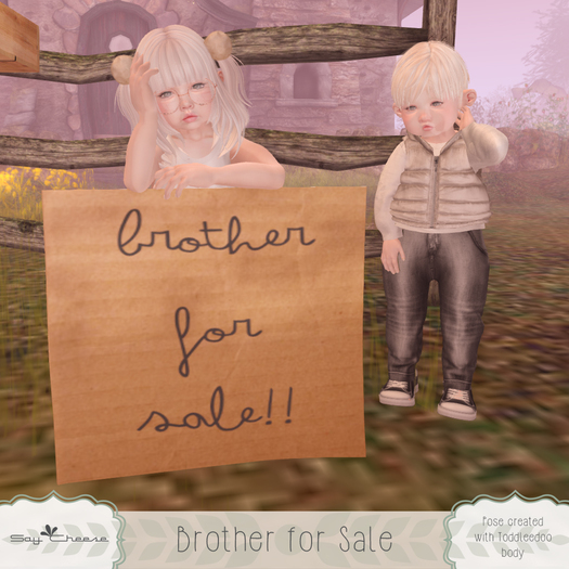 [SC] Say Cheese - Brother for Sale