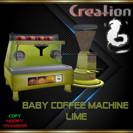 Baby coffee machine Lime