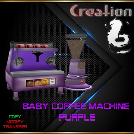 Baby coffee machine Purple Vendor