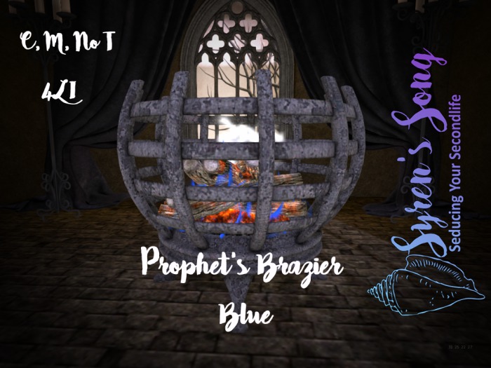Syren's Song (Add Me!Prophet's Brazier )- Blue
