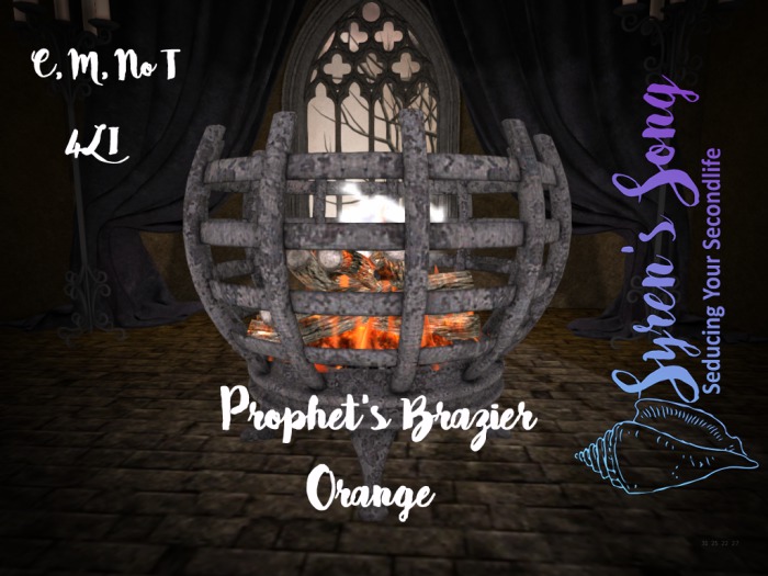 Syren's Song (Add Me!)- Prophet's Brazier Orange