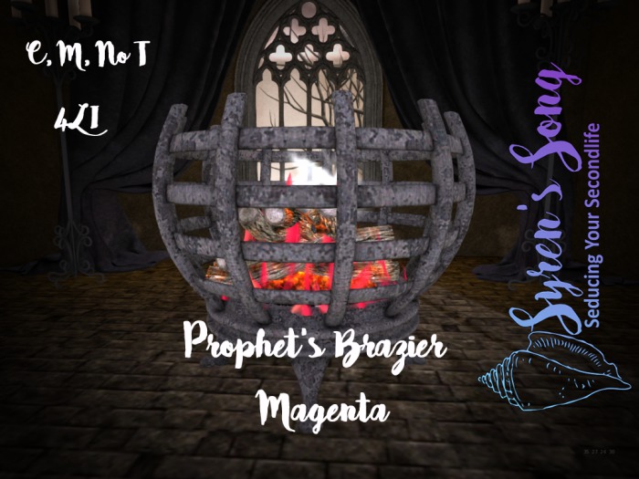 Syren's Song (Add Me!)- Prophet's Brazier Magenta