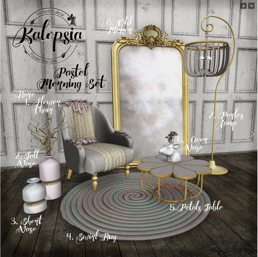 Kalopsia - Pastel Morning - Vase Short