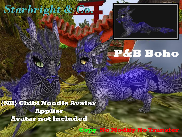 Starbright & Co. P&B Boho NB Chibi Noodle Applier (ADD to Open)