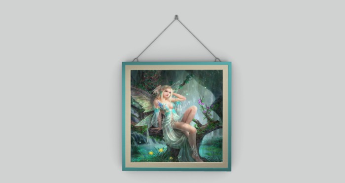 Forest Fae Resting In Her Tree ~*~Tehya Dream~* ~