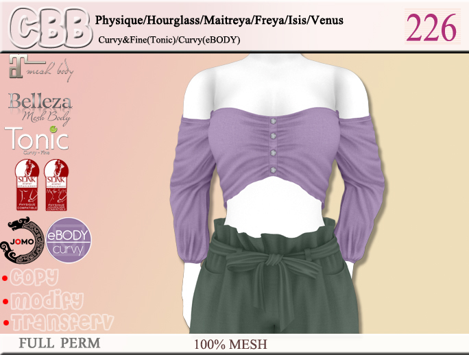 CBB-226 Full Perm Model