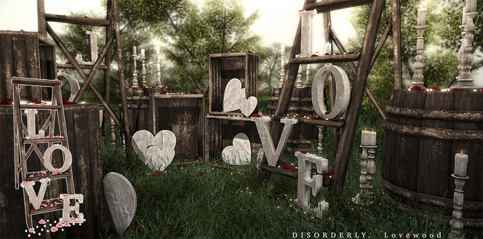 DISORDERLY. / Lovewood / Love Ladder / Pink
