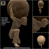 GD MESH FULL PERM STATUE ATLAS