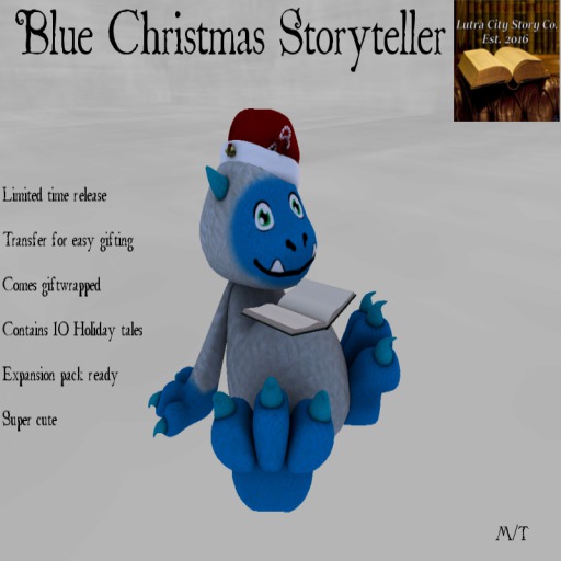 Blue Christmas Storyteller
