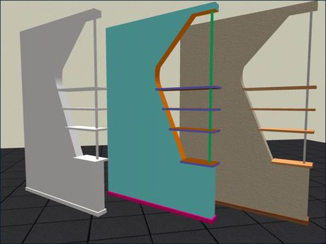 Second Life Marketplace - NS decorative partition - barFull Perm