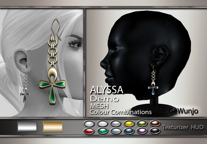 GeWunjo : ALYSSA earrings DEMO