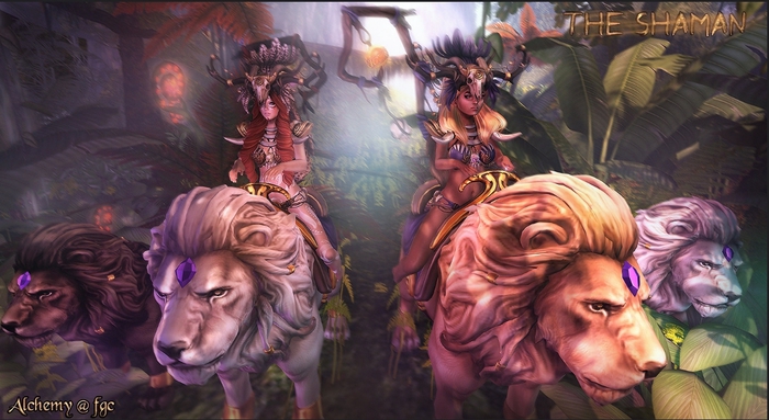 Alchemy - Regal Lion - Mount - WEAR - Snow [box] RARE