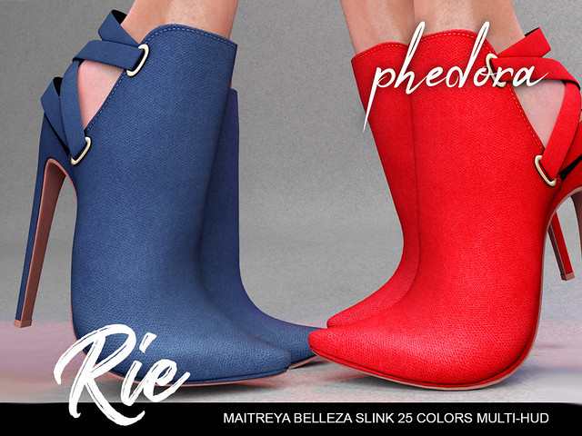 Phedora ~ Rie ankle boots {ADD ME <33}