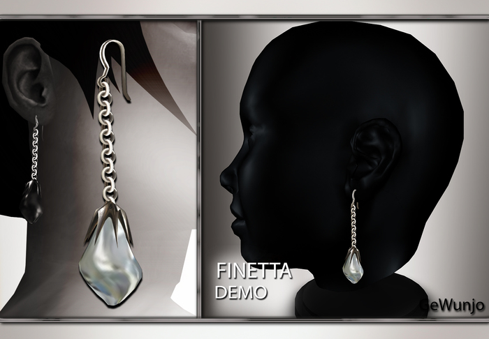 GeWunjo : FINETTA earrings DEMO