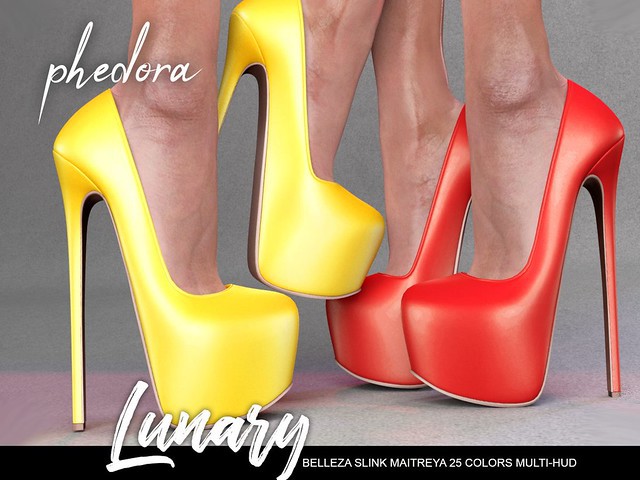 Phedora ~ Lunary heels { ADD ME <333 }