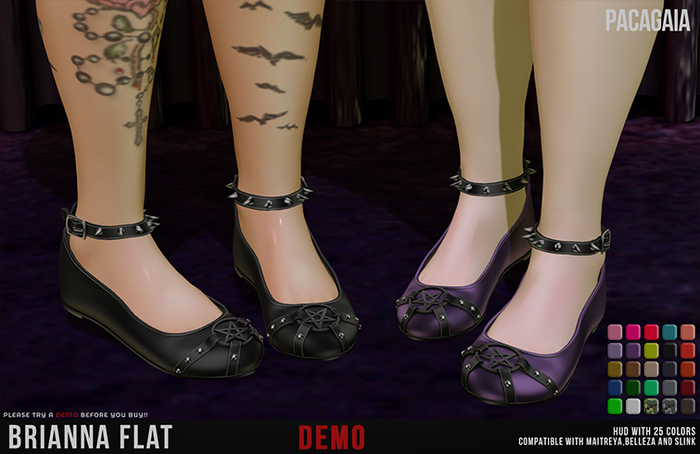 :PC: Brianna Flat DEMO(wear to unpack)