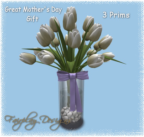 ~Precious White Tulips~