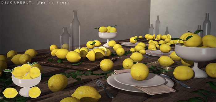 DISORDERLY. / Spring Fresh / Lemon Bowl / ADD