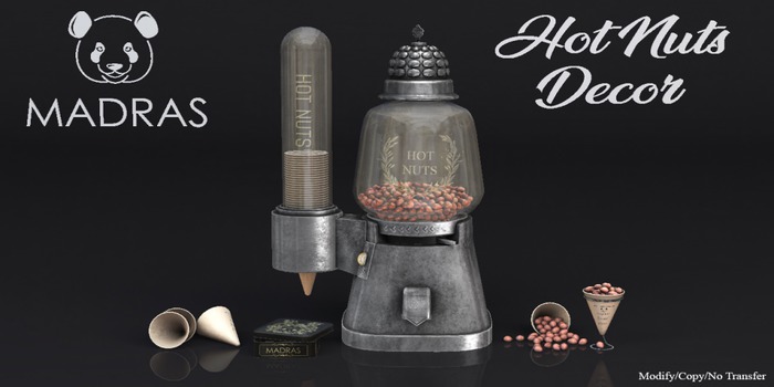 MADRAS HotNuts Decor Black Box