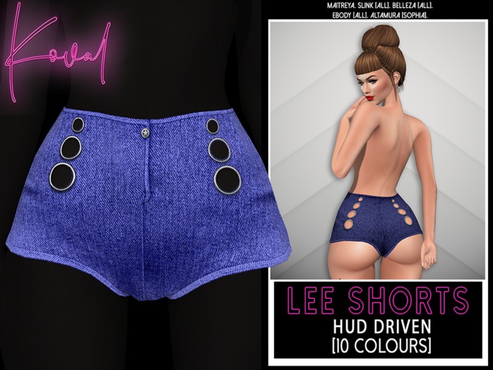 KOVAL. - Lee shorts