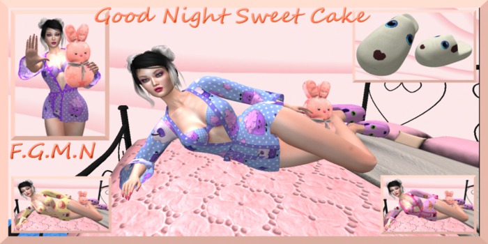 F.G.M.N/Good Night Sweet Cake/Night Set