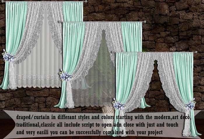 **Luxury Curtain/Drapes Sweet ** v. 16