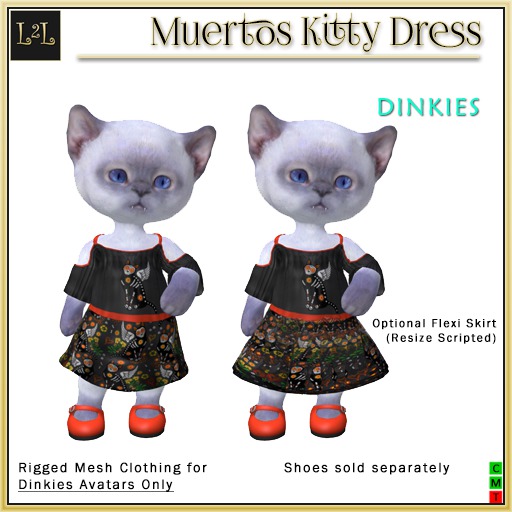 L2L Muertos Kitty Dress