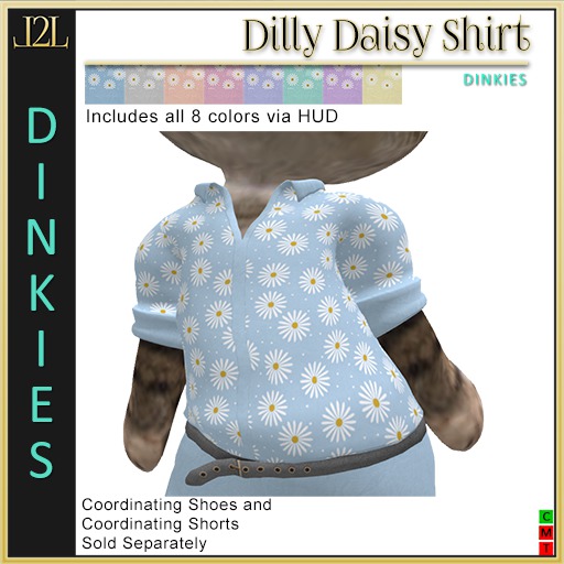 L2L Dilly Daisy Shirt  - Dinkies