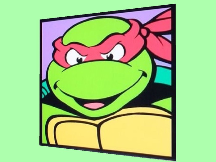 CHILD HOME DECOR WALL DECAL STICKER HANGING ART "Ninja #3 Group Picture" crafted by hand House Plaque Copy/Mod 1 Prim