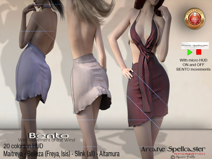 bag DEMO Dress Rosa BENTO *Arcane Spellcaster*